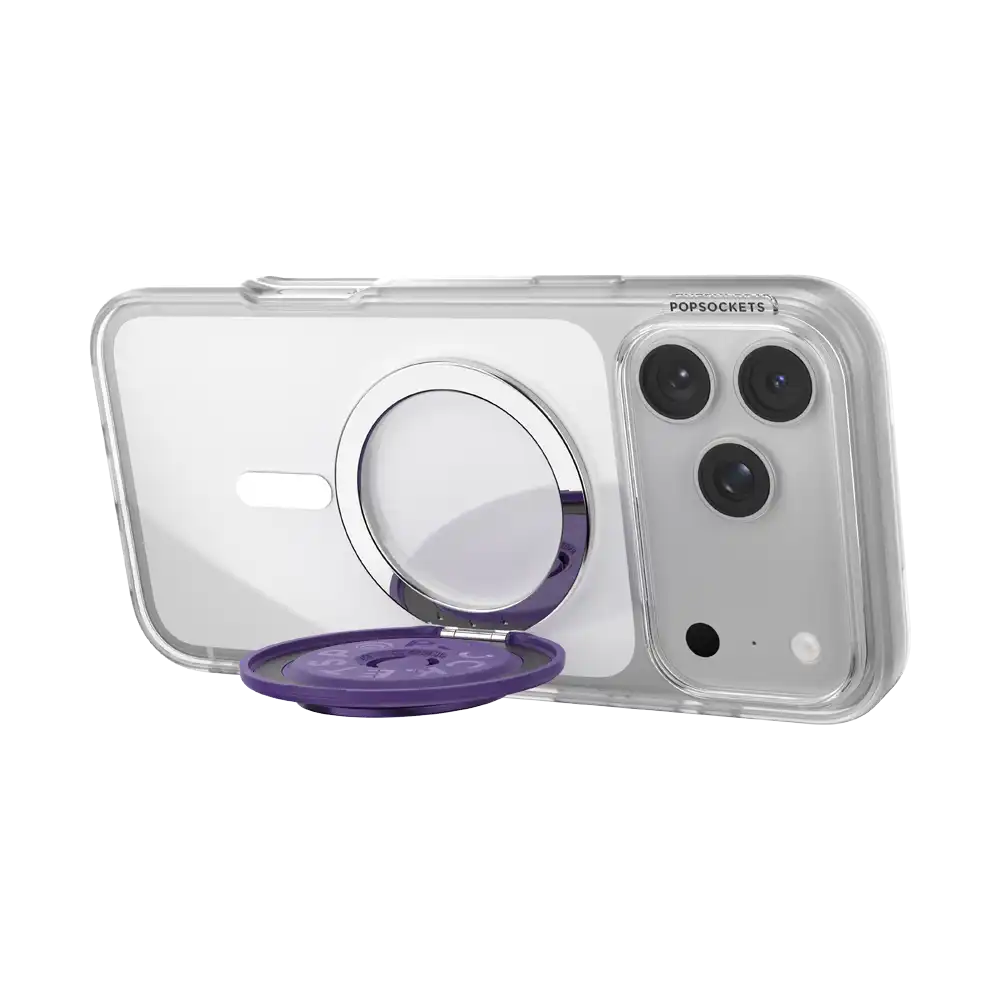 Aluminum Purple — MagSafe Kick-Out Grip & Stand