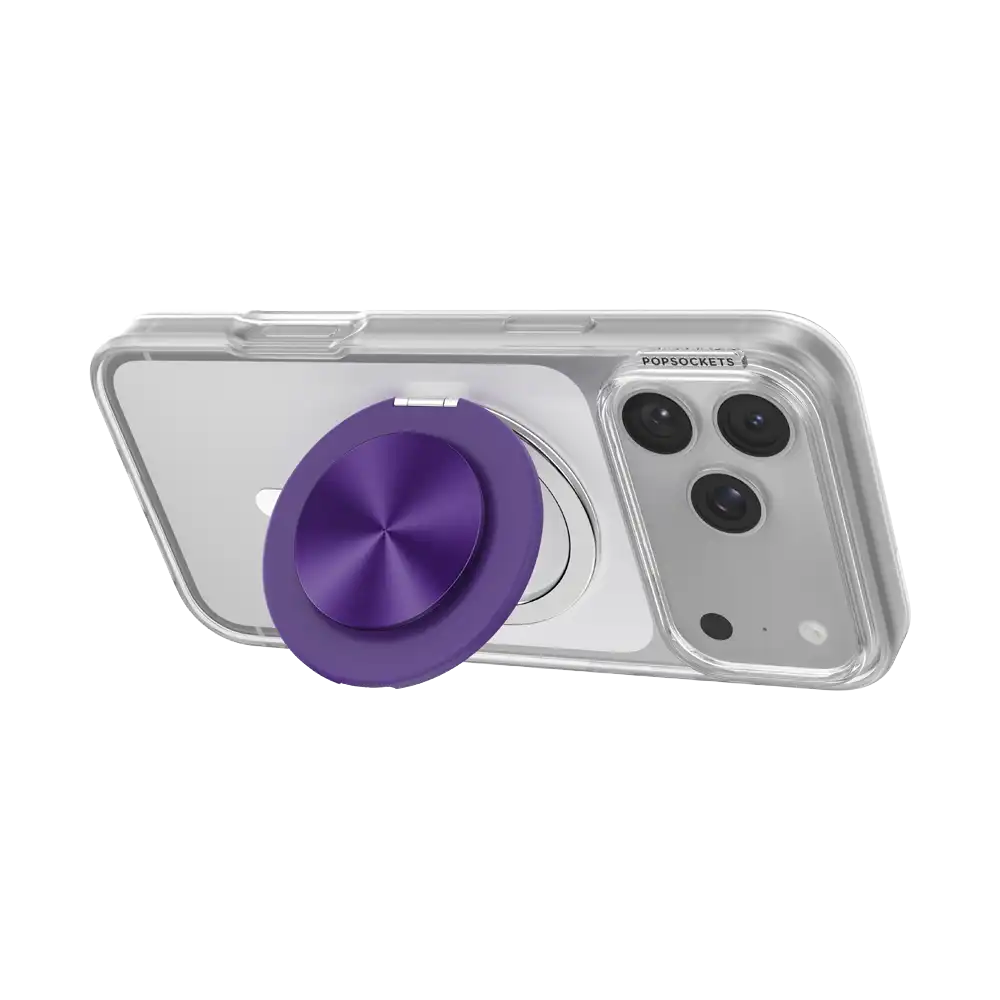 Aluminum Purple — MagSafe Kick-Out Grip & Stand