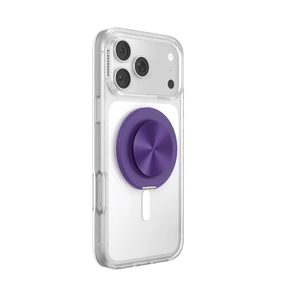 Aluminum Purple — MagSafe Kick-Out Grip & Stand
