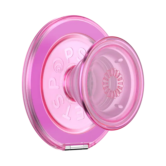 Translucent Baby Pink — MagSafe Kick-Out Grip & Stand