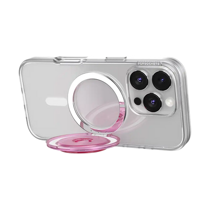 Translucent Baby Pink — MagSafe Kick-Out Grip & Stand