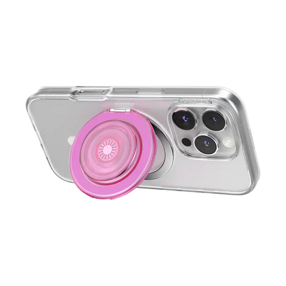 Translucent Baby Pink — MagSafe Kick-Out Grip & Stand
