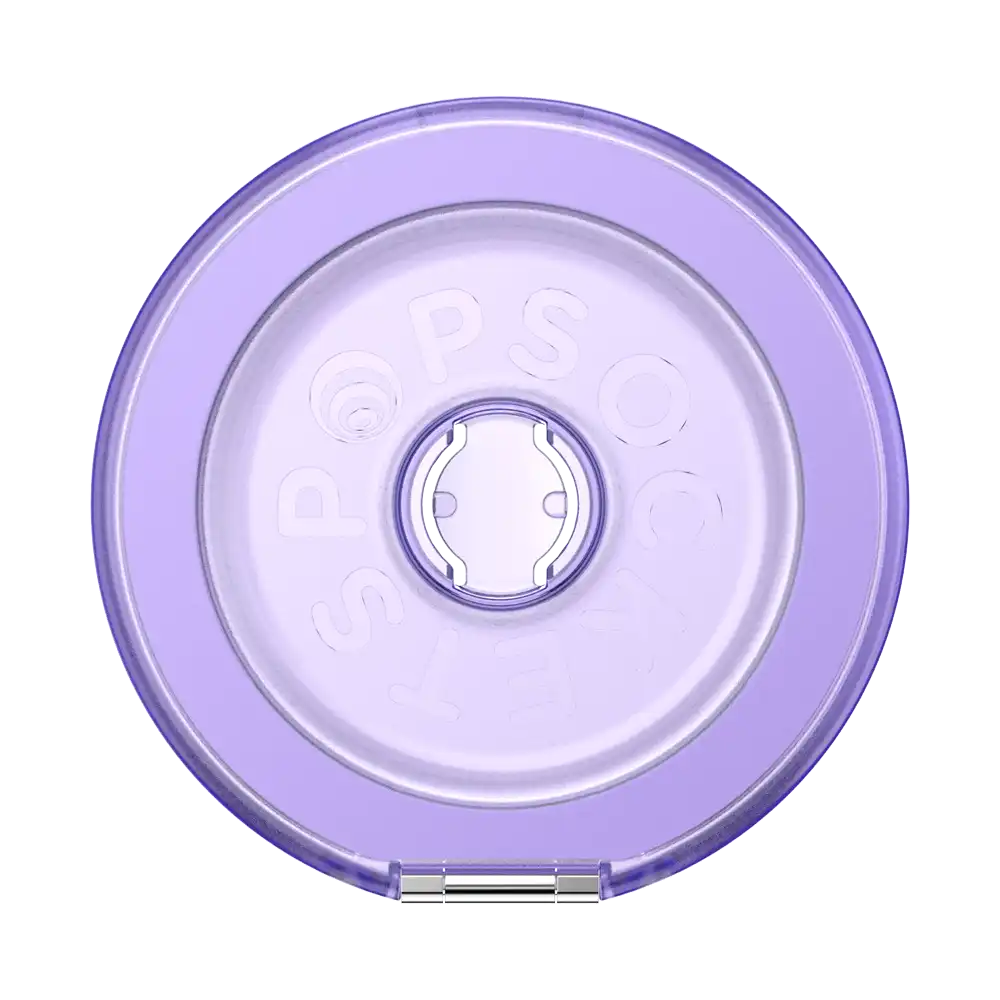 Translucent Dusty Purple — MagSafe Kick-Out Grip & Stand
