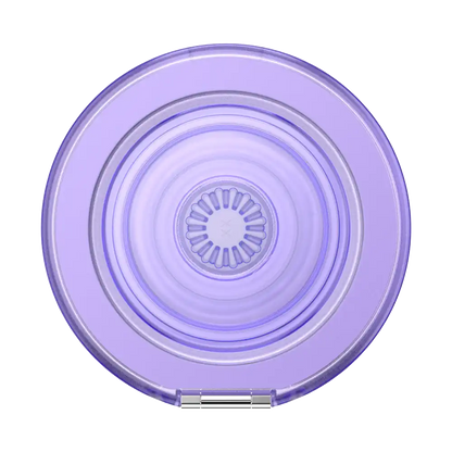 Translucent Dusty Purple — MagSafe Kick-Out Grip & Stand