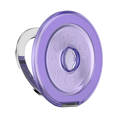 Translucent Dusty Purple — MagSafe Kick-Out Grip & Stand
