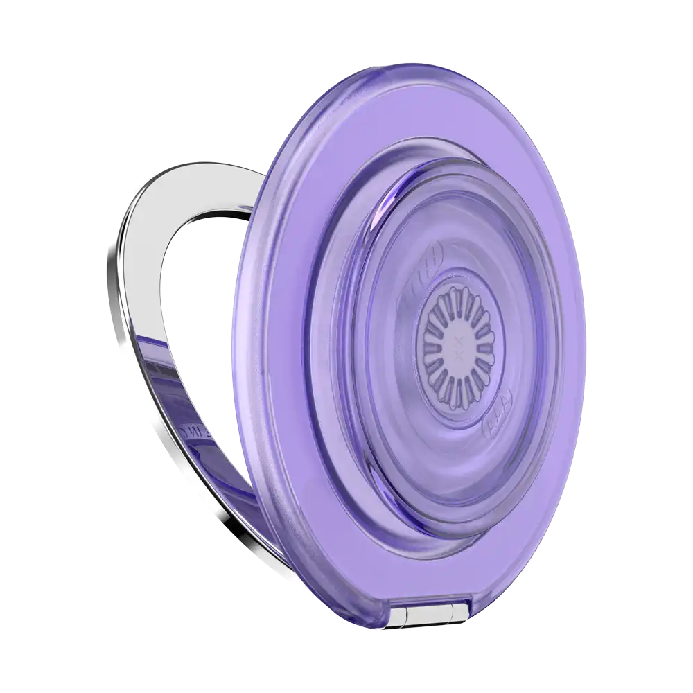 Translucent Dusty Purple — MagSafe Kick-Out Grip & Stand