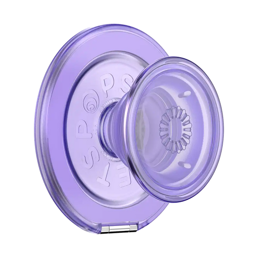 Translucent Dusty Purple — MagSafe Kick-Out Grip & Stand