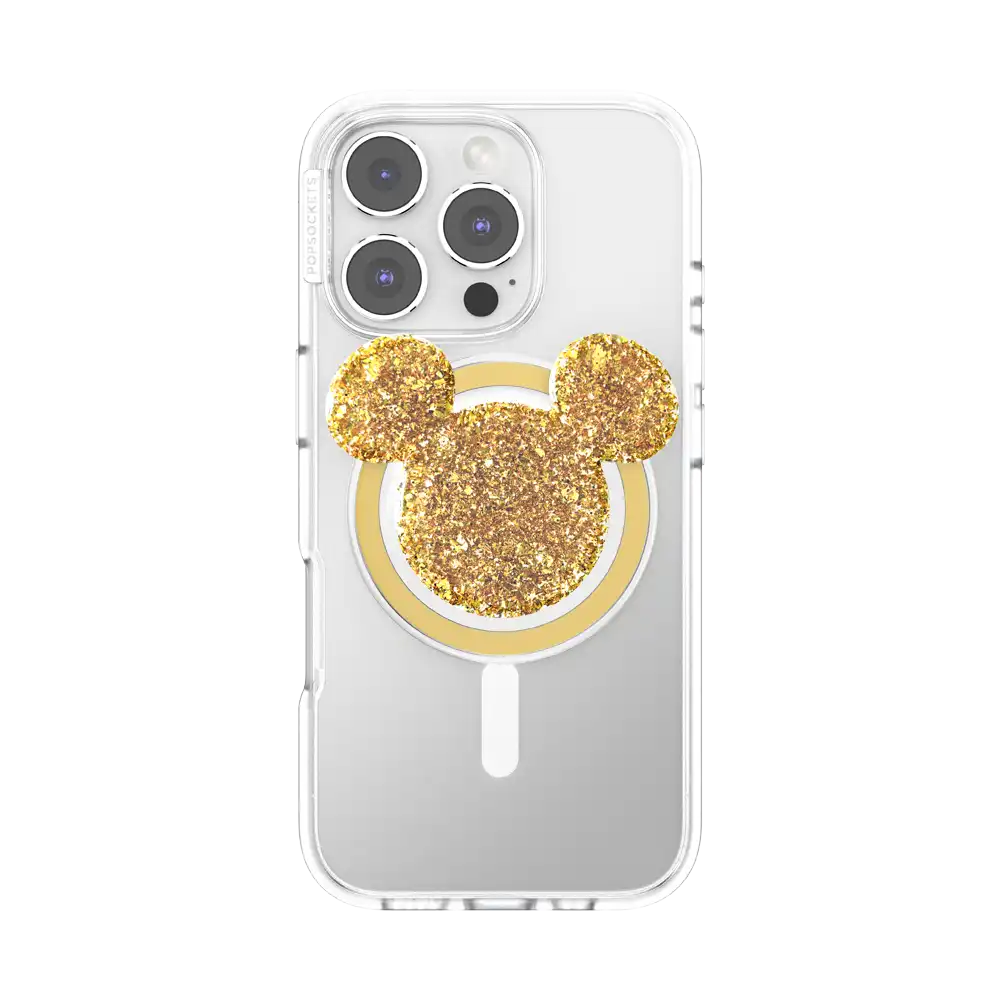 Earridescent Gold Mickey — MagSafe PopGrip