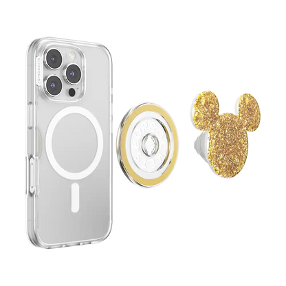 Earridescent Gold Mickey — MagSafe PopGrip
