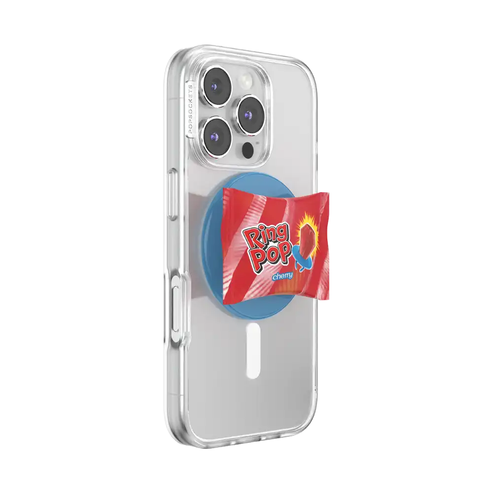 Baggy Ring Pop Cherry — MagSafe PopGrip
