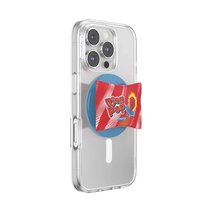 Baggy Ring Pop Cherry — MagSafe PopGrip