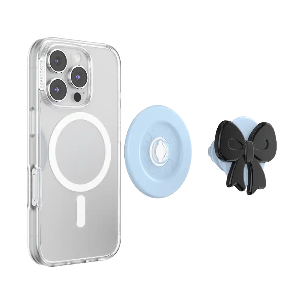 Bowtique Black — MagSafe PopGrip