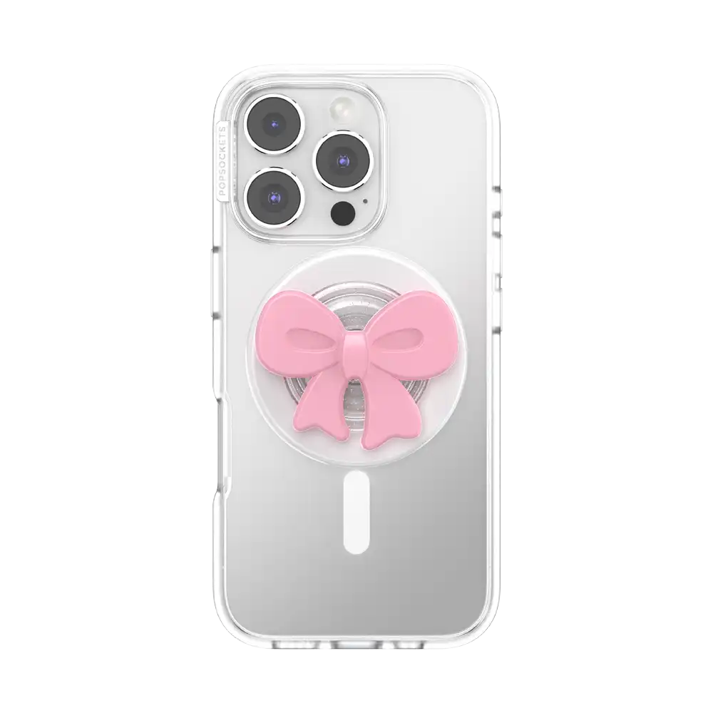 Bowtique Blush — MagSafe PopGrip