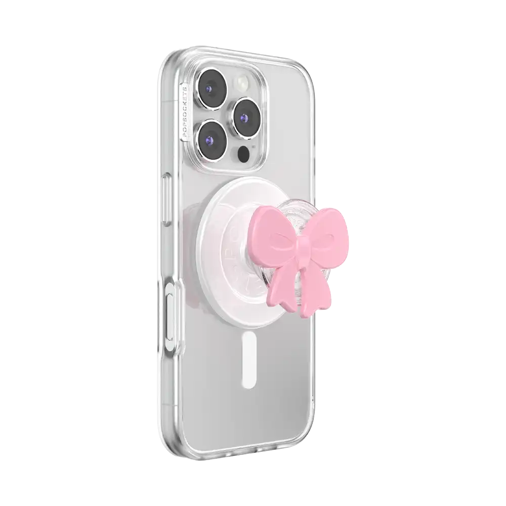 Bowtique Blush — MagSafe PopGrip