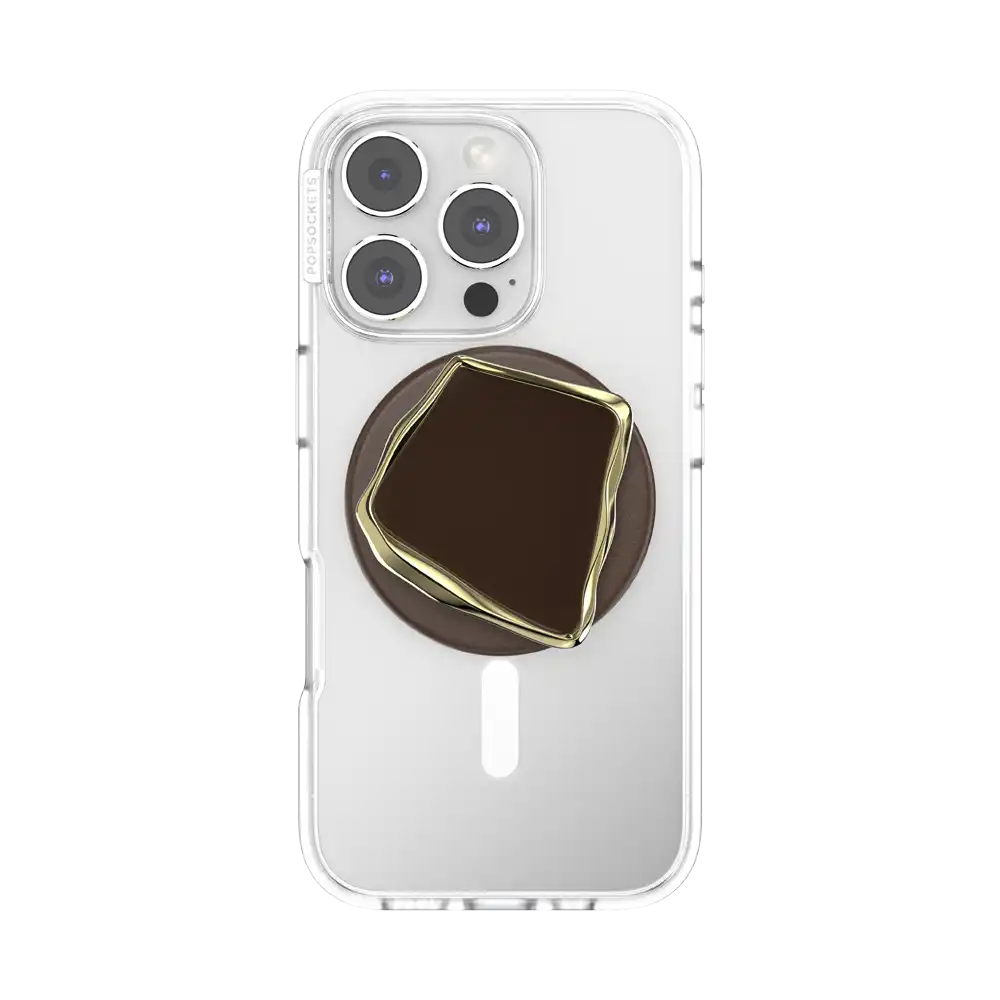 Enamel Cocoa Cut — MagSafe PopGrip