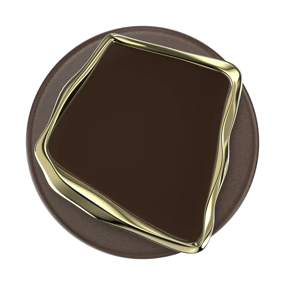 Enamel Cocoa Cut — MagSafe PopGrip