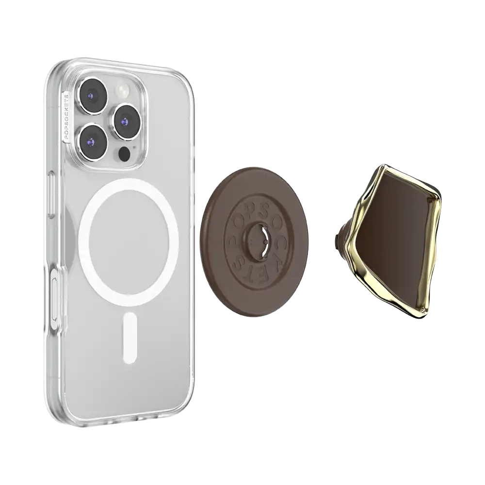 Enamel Cocoa Cut — MagSafe PopGrip