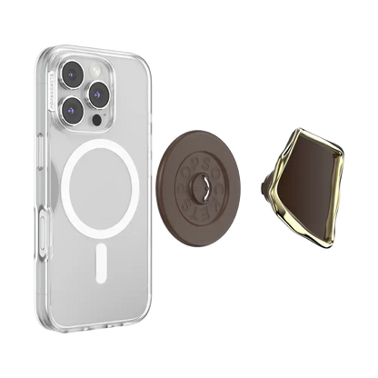 Enamel Cocoa Cut — MagSafe PopGrip