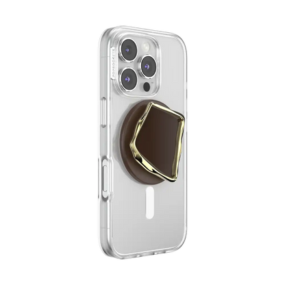 Enamel Cocoa Cut — MagSafe PopGrip