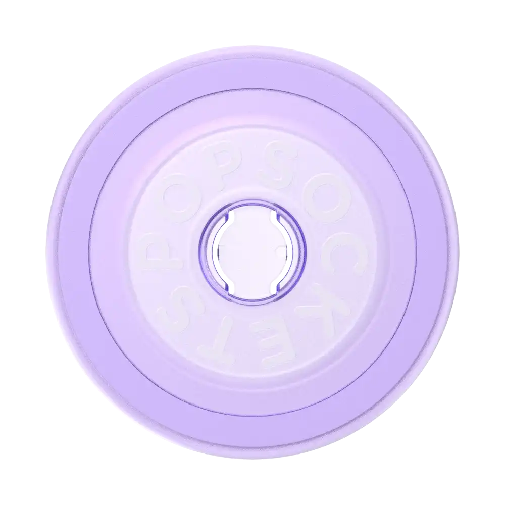 Crystal Heart Lavender — MagSafe PopGrip