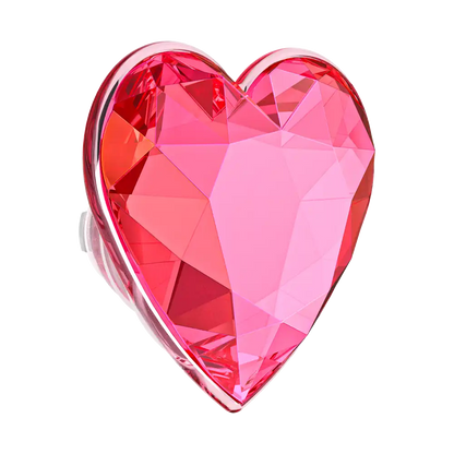 Crystal Heart Frost — MagSafe PopGrip