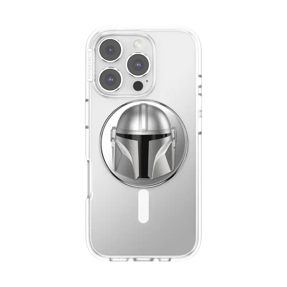Enamel Dimensional Mandalorian — MagSafe PopGrip