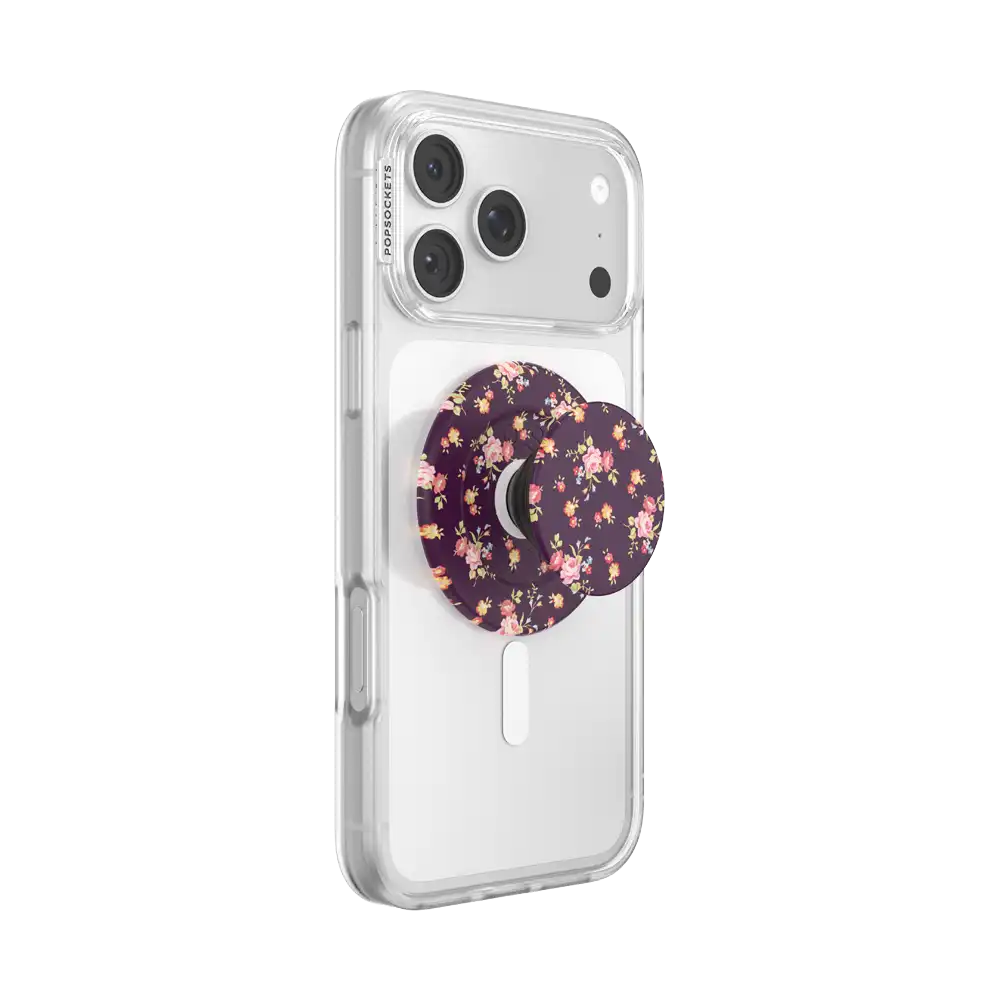 Ditsy Floral Noir — MagSafe PopGrip