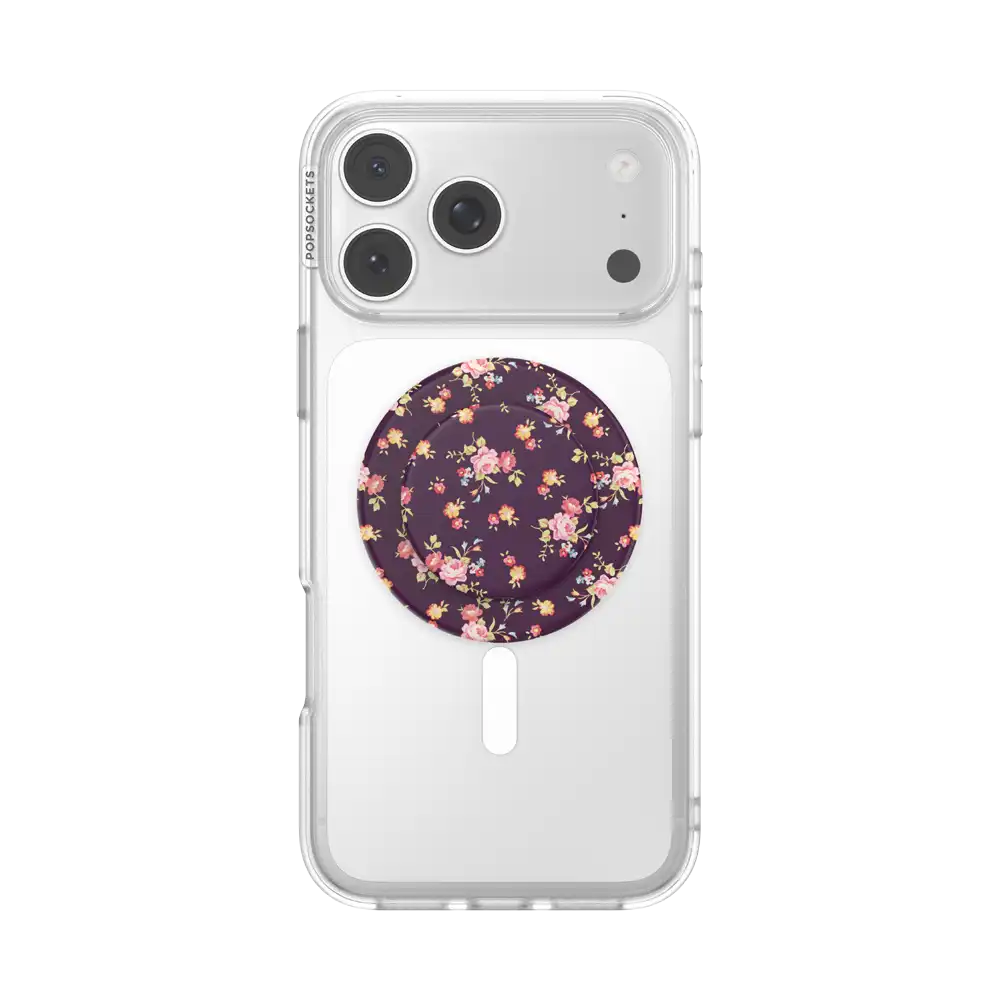 Ditsy Floral Noir — MagSafe PopGrip