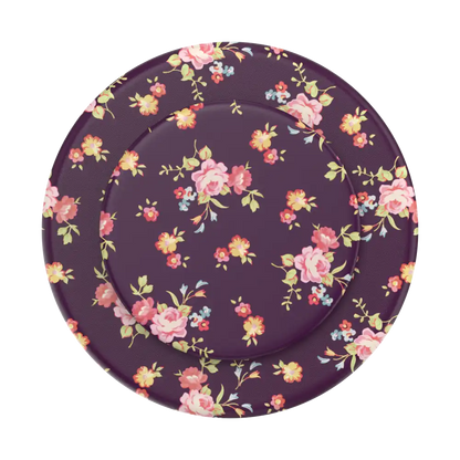 Ditsy Floral Noir — MagSafe PopGrip