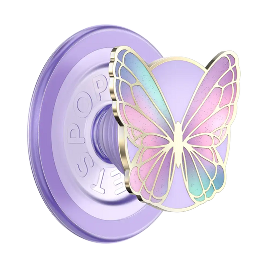 Enamel Butterfly Prism — MagSafe PopGrip