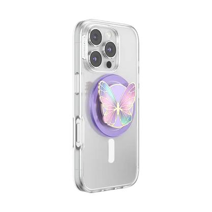 Enamel Butterfly Prism — MagSafe PopGrip