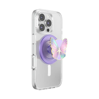 Enamel Butterfly Prism — MagSafe PopGrip
