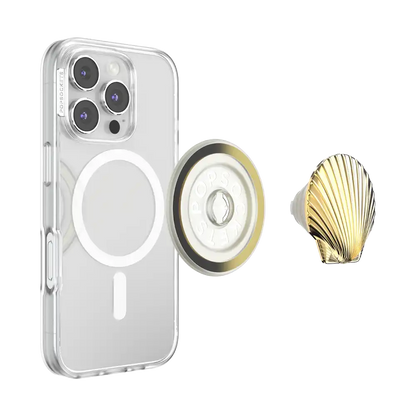 Enamel Clam — MagSafe PopGrip