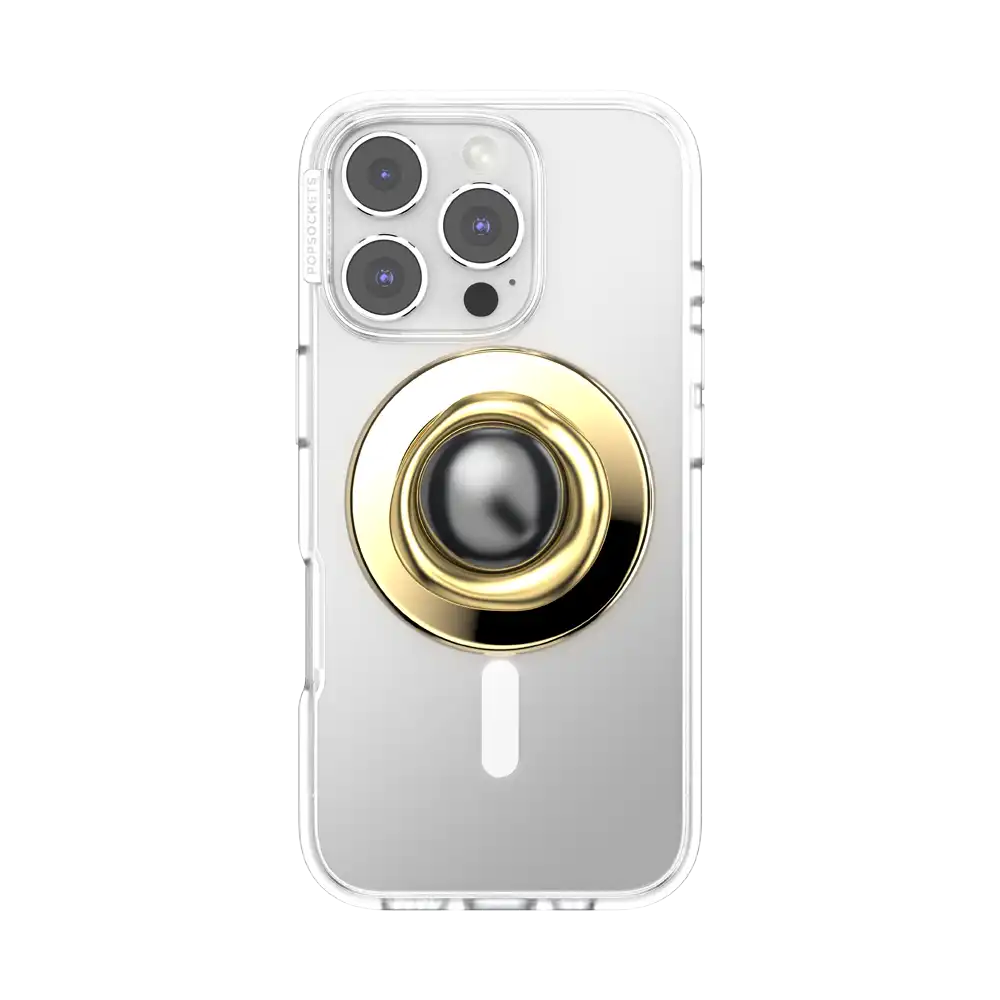 Enamel Eye of the Behold Silver — MagSafe PopGrip