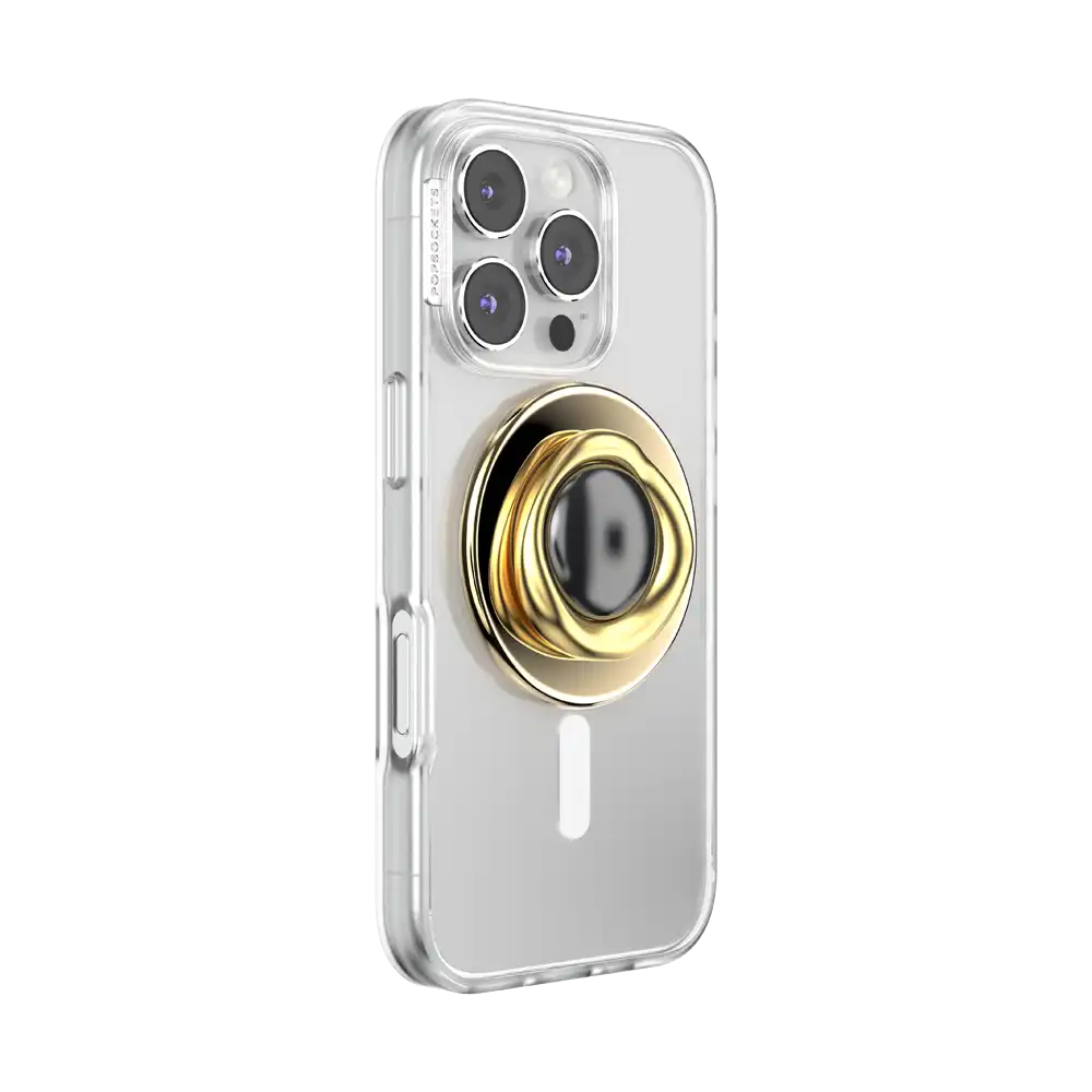 Enamel Eye of the Behold Silver — MagSafe PopGrip