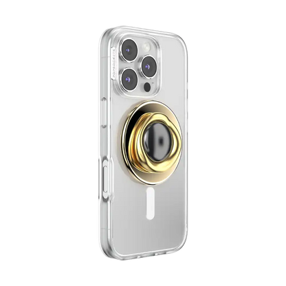 Enamel Eye of the Behold Silver — MagSafe PopGrip