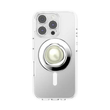 Enamel Eye of the Behold Silver — MagSafe PopGrip