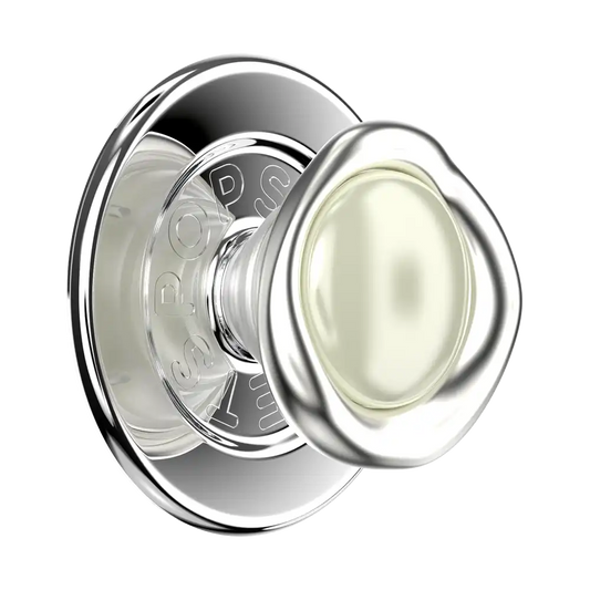 Enamel Eye of the Behold Silver — MagSafe PopGrip