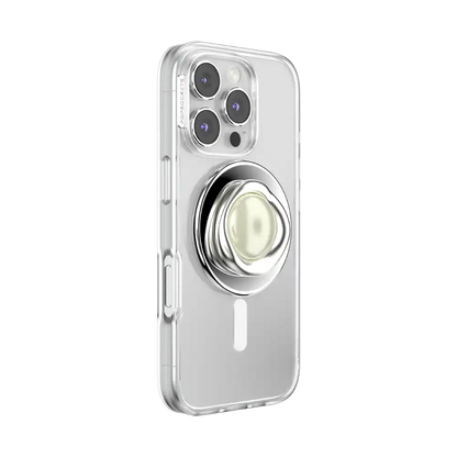 Enamel Eye of the Behold Silver — MagSafe PopGrip