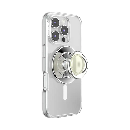 Enamel Eye of the Behold Silver — MagSafe PopGrip