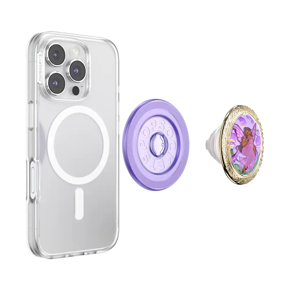 Enamel Fleur de Lune — MagSafe PopGrip