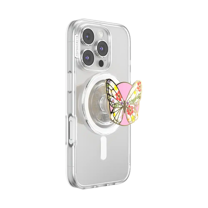 Enamel Mariposa Bloom — MagSafe PopGrip