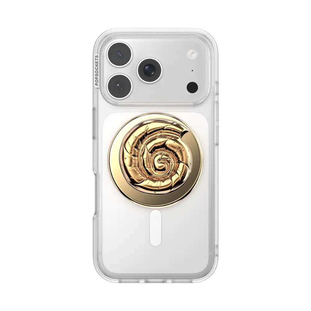 Enamel Nautilus Shell — MagSafe PopGrip