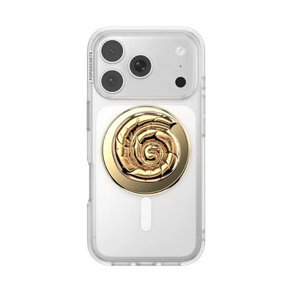 Enamel Nautilus Shell — MagSafe PopGrip