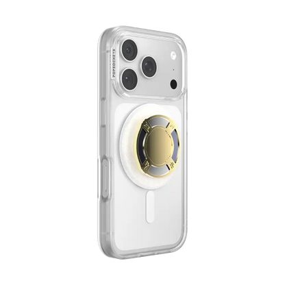 Enamel Silver Dollar — MagSafe PopGrip