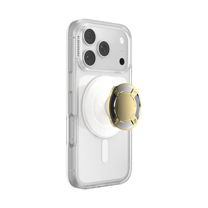 Enamel Silver Dollar — MagSafe PopGrip