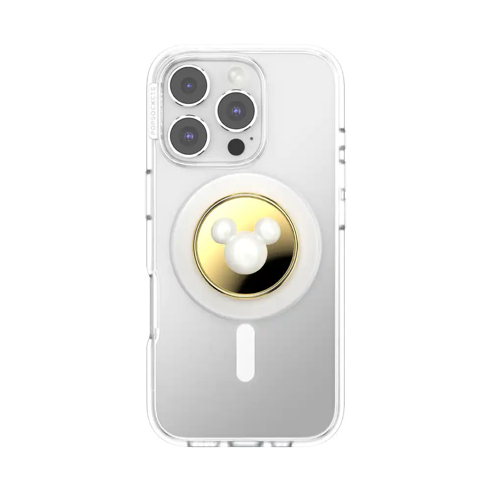 Enamel Pearl Mickey — MagSafe PopGrip