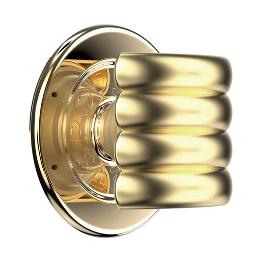Enamel Puffy Stack Gold — MagSafe PopGrip