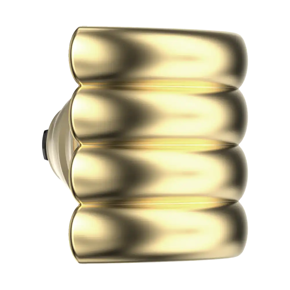 Enamel Puffy Stack Gold — MagSafe PopGrip