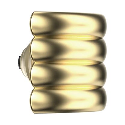Enamel Puffy Stack Gold — MagSafe PopGrip